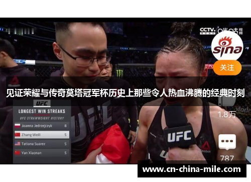 见证荣耀与传奇莫塔冠军杯历史上那些令人热血沸腾的经典时刻